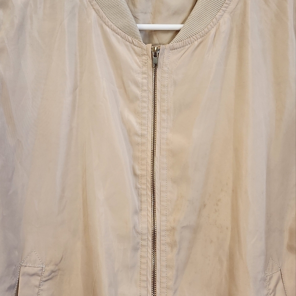 i joah lightweight Women’s Bomber jacket. Cream. Size M - Picture 12 of 16